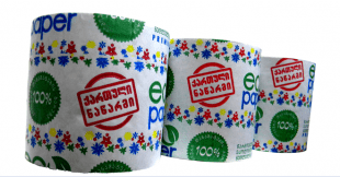 eco paper - ქართული წარმოების ტუალეტის ქაღალდი