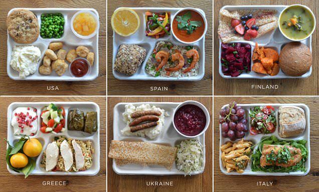 world school lunch menus