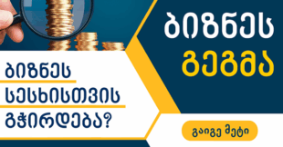 ბიზნეს სესხი & ბიზნეს გეგმა