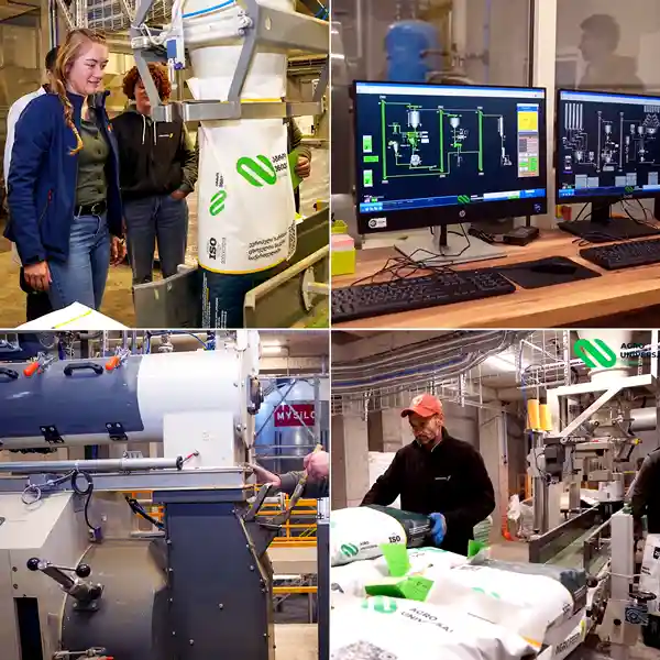 საქონლის საკვების წარმოება გორში